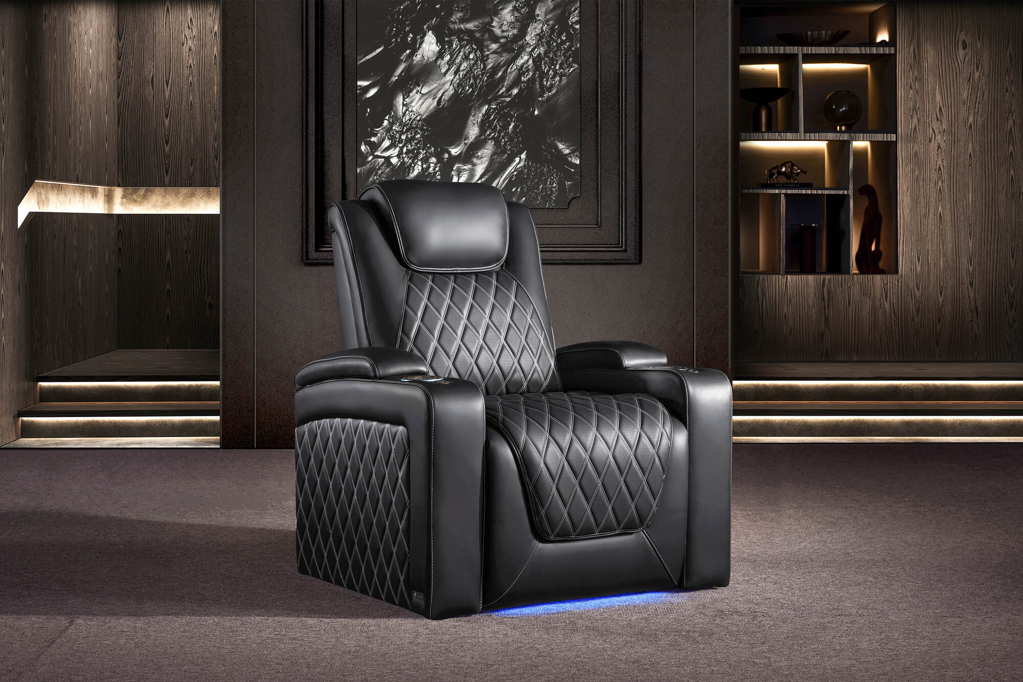 Valencia Oslo Ultimate 20K Italian Semi-Aniline Leather Theater Seating – 2025 Edition