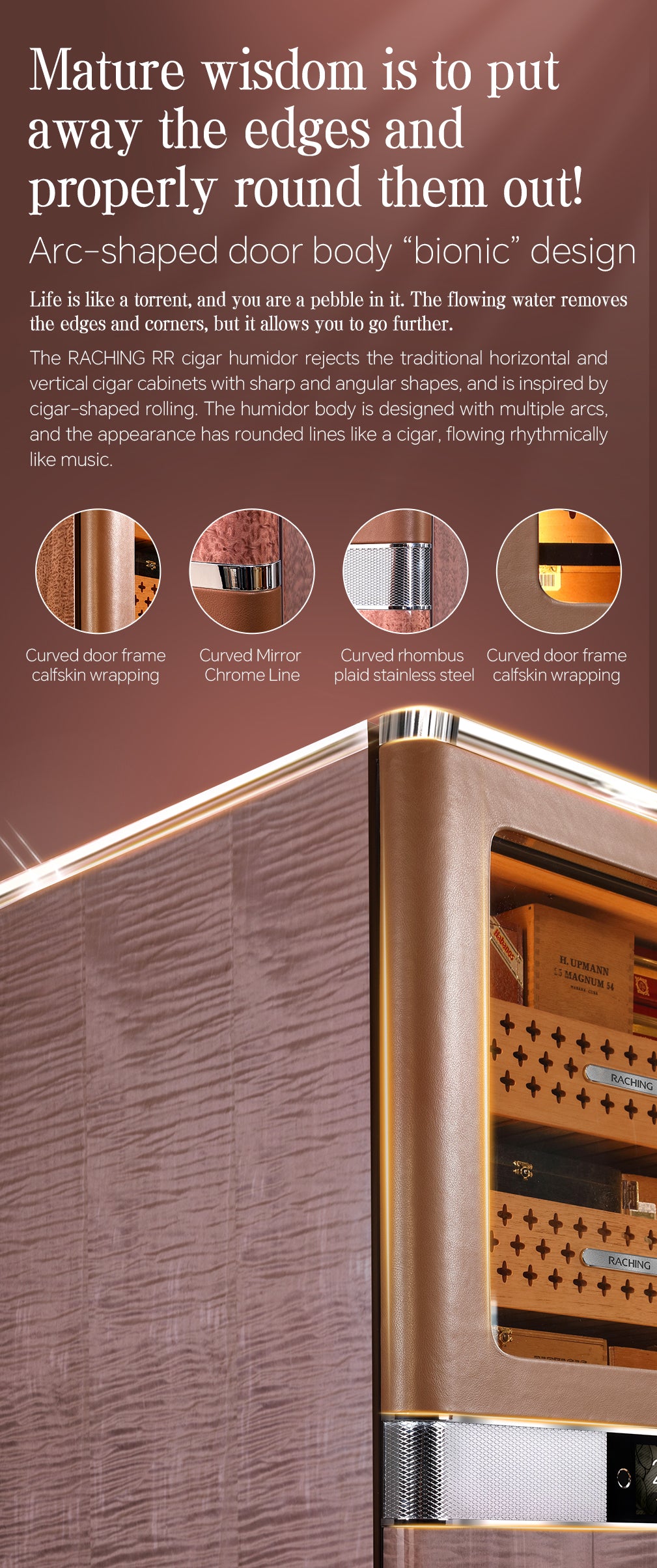 Raching Reserve San Diego Red - RR980 - Electronic Cigar Humidor