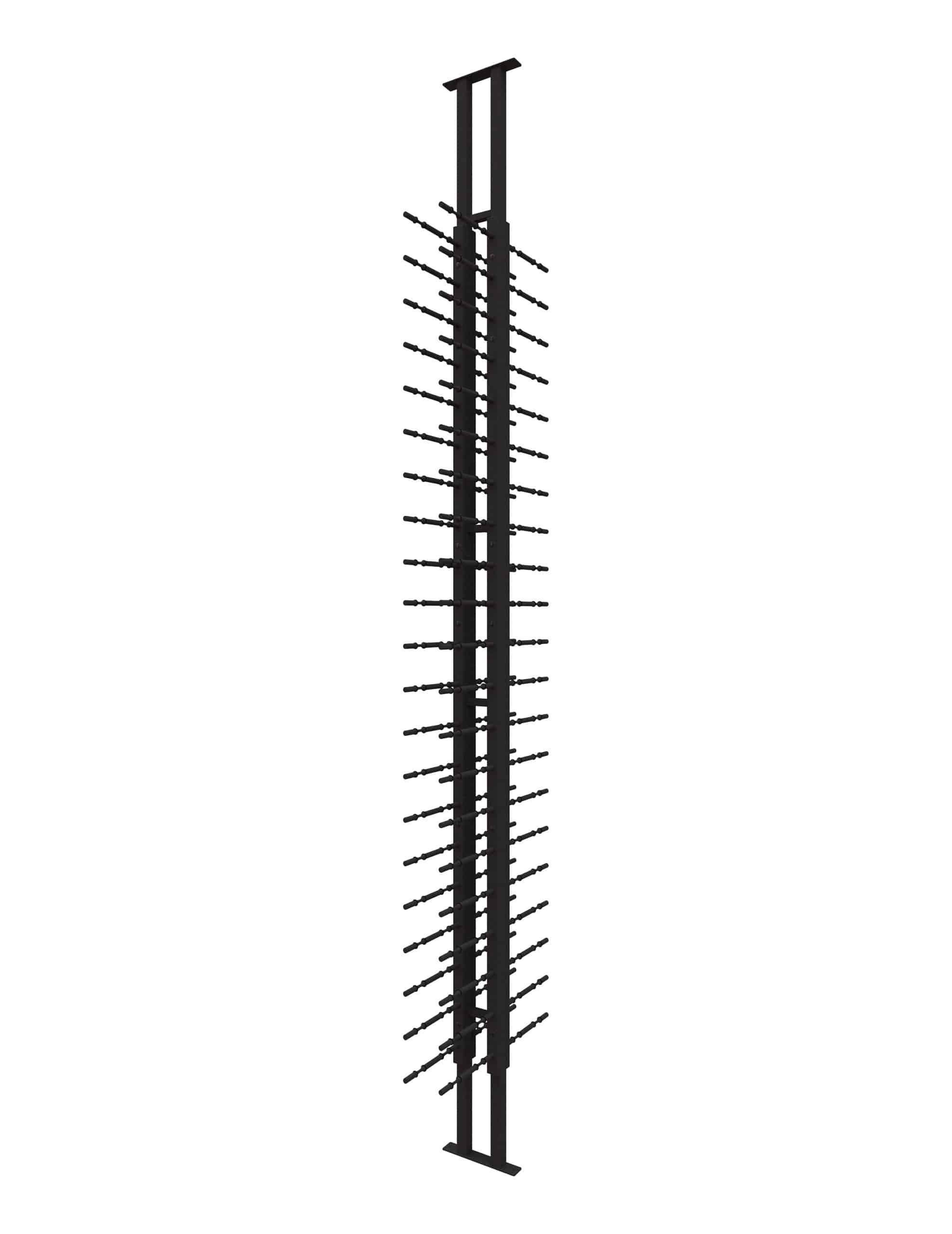 Ultra Wine Racks & Cellars Floor-to-Ceiling Mounted Wine Rack Display – 2-Sided (84 Bottles)