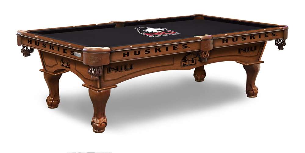 Holland Bar Stool Officially Licensed Logo 8 ft. Pool Table