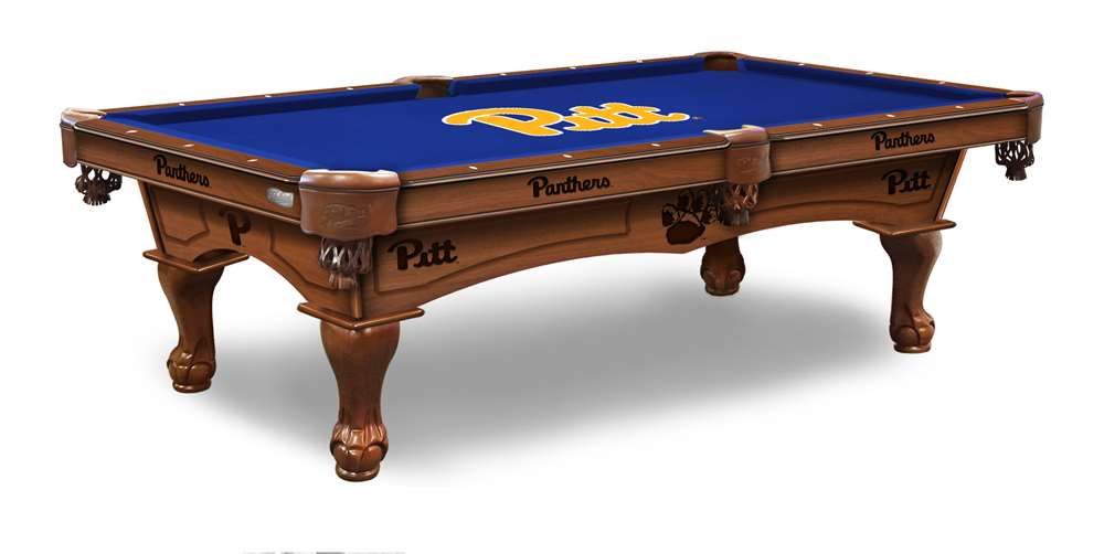 Holland Bar Stool Officially Licensed Logo 8 ft. Pool Table