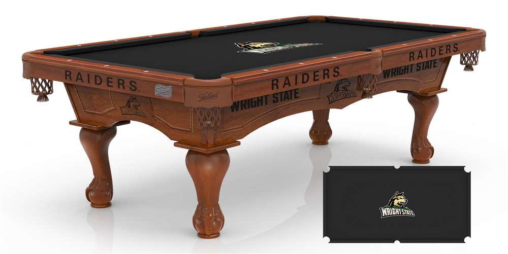 Holland Bar Stool Officially Licensed Logo 8 ft. Pool Table