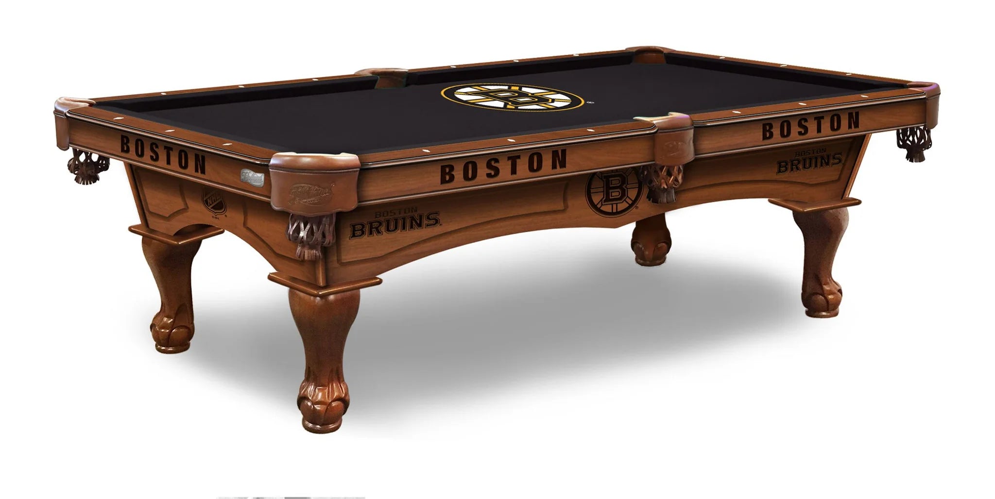 Holland Bar Stool Officially Licensed Logo 8 ft. Pool Table