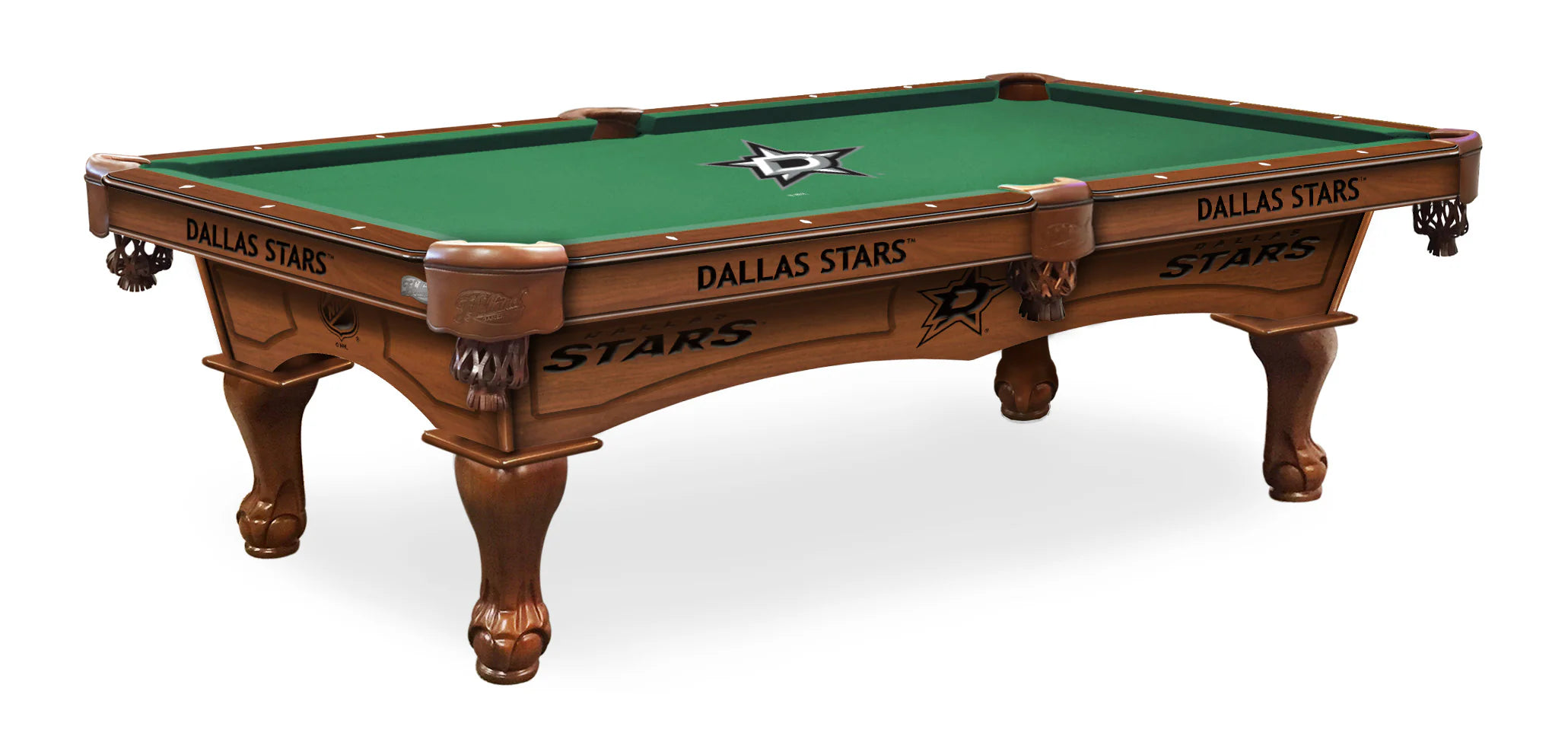 Holland Bar Stool Officially Licensed Logo 8 ft. Pool Table