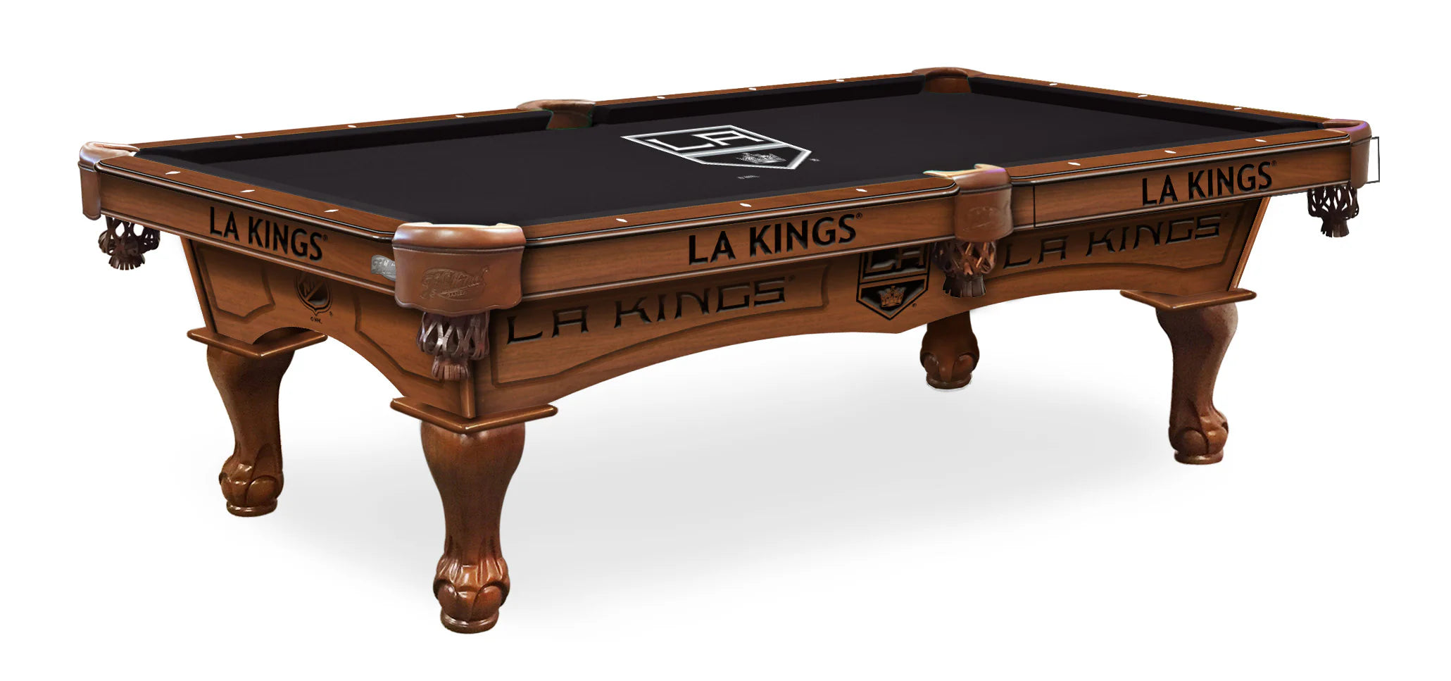 Holland Bar Stool Officially Licensed Logo 8 ft. Pool Table