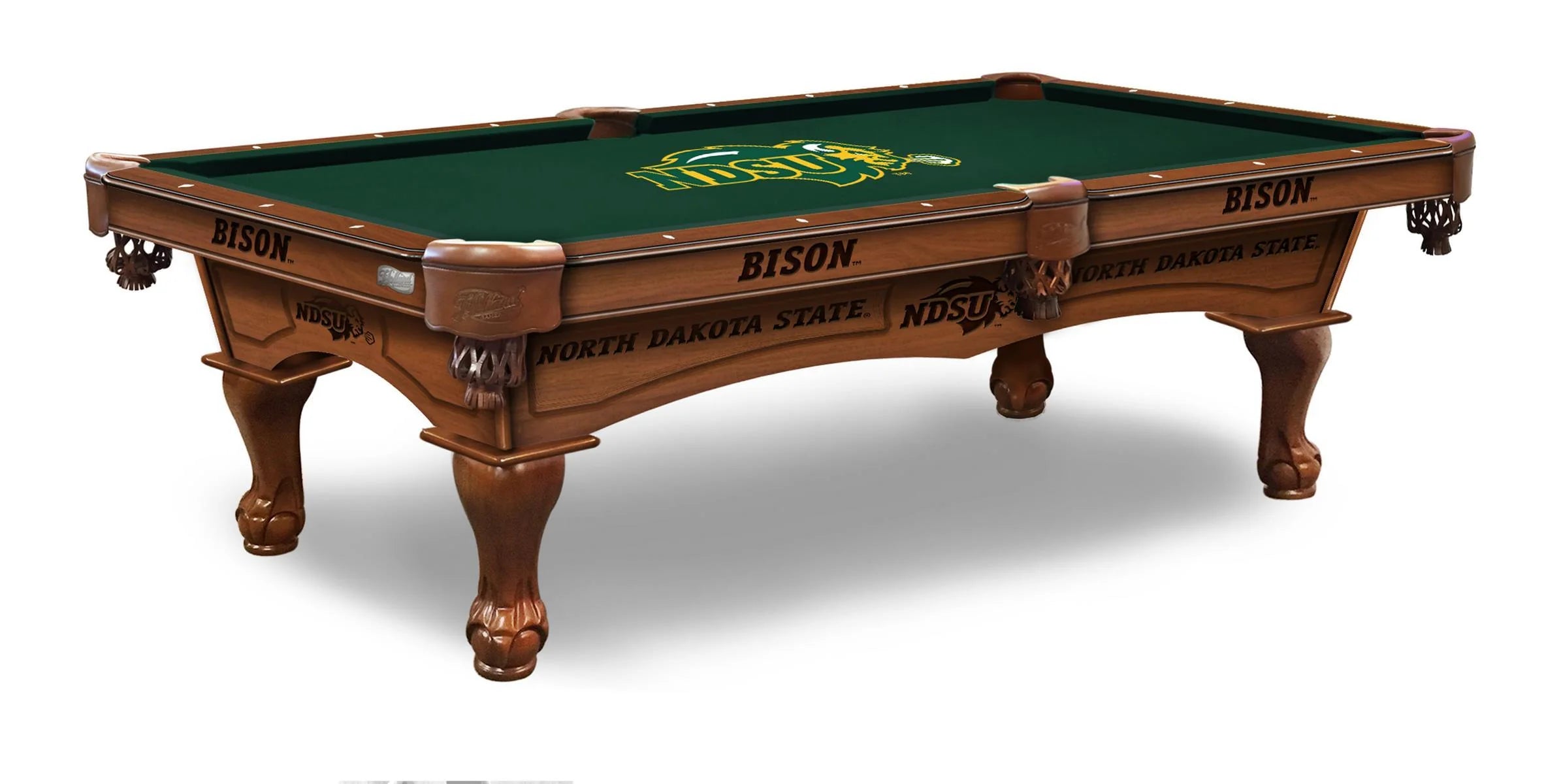 Holland Bar Stool Officially Licensed Logo 8 ft. Pool Table