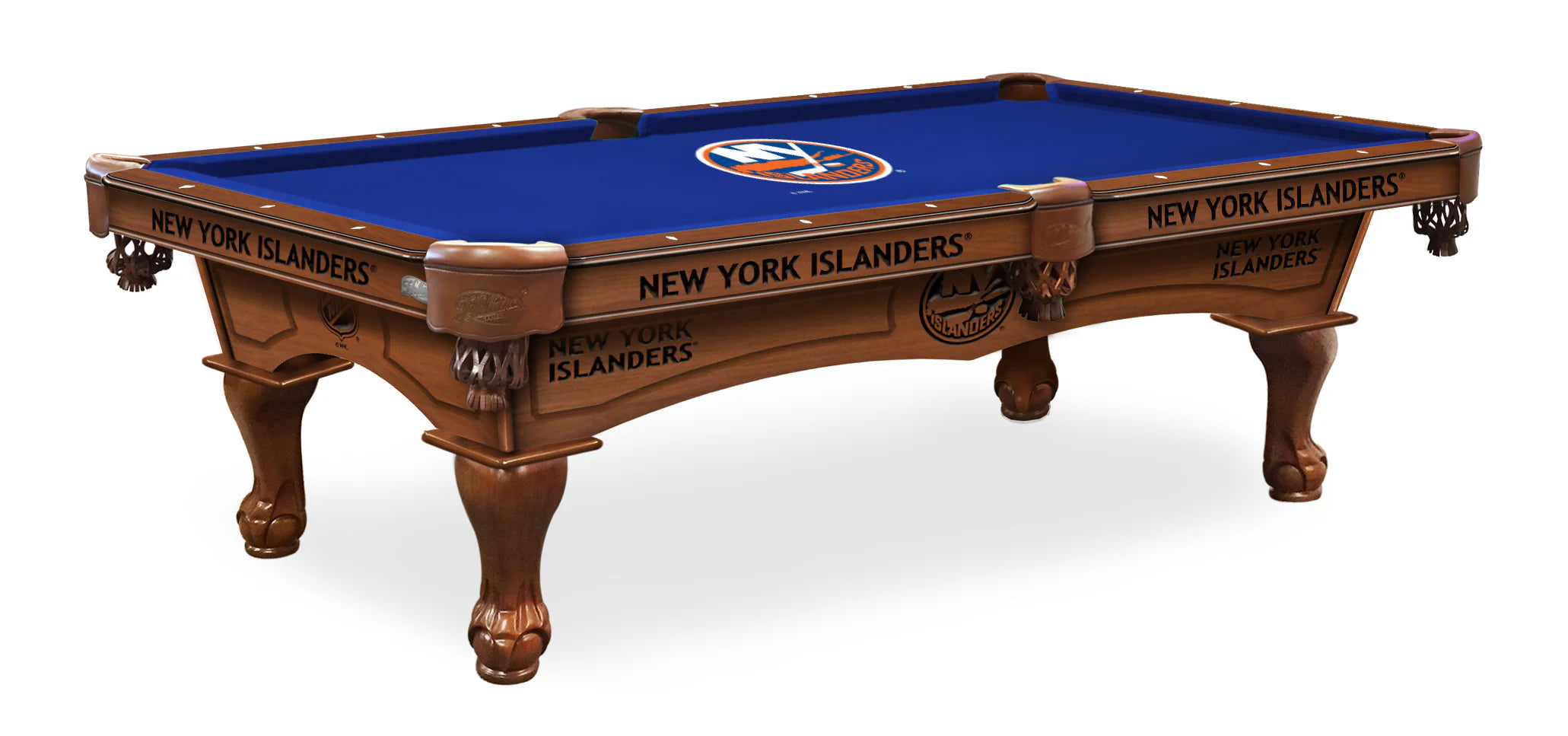Holland Bar Stool Officially Licensed Logo 8 ft. Pool Table