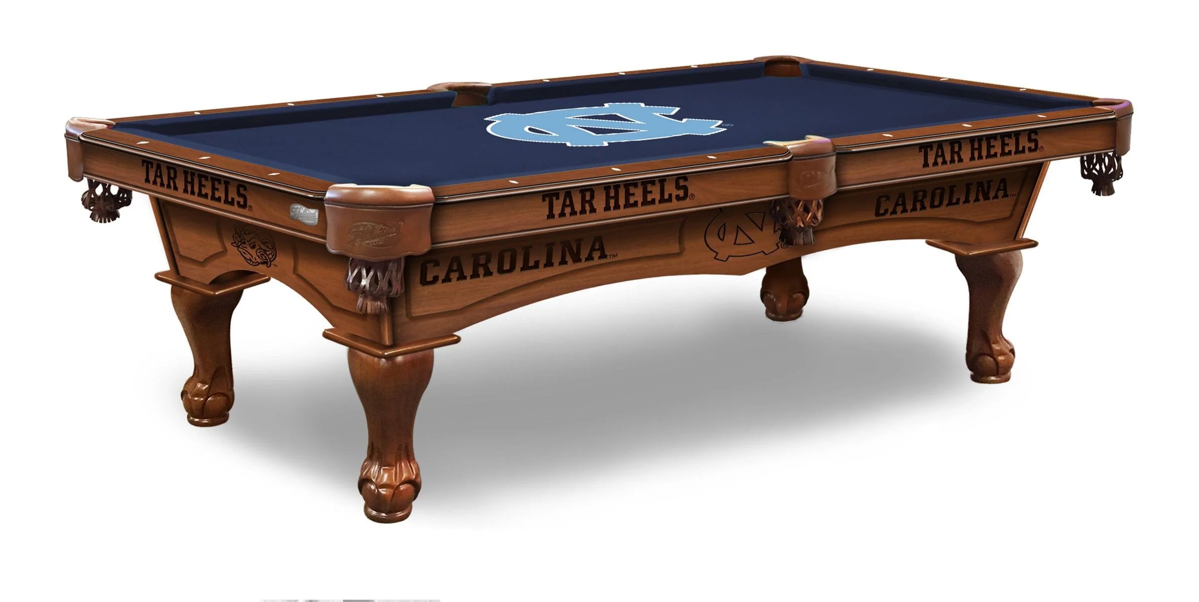 Holland Bar Stool Officially Licensed Logo 8 ft. Pool Table