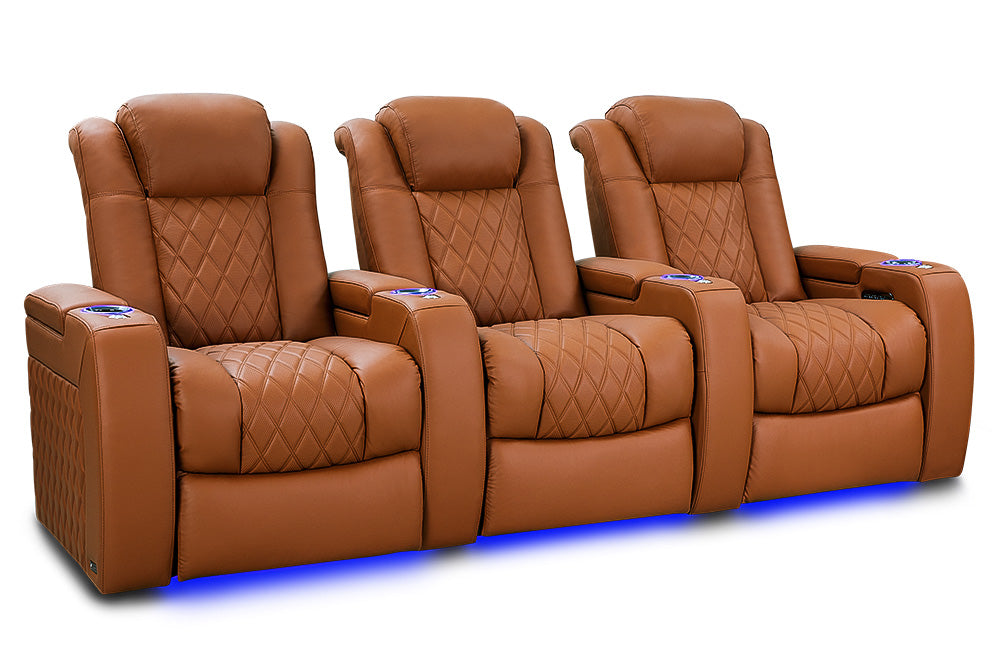 Valencia Tuscany Ultimate 20K Italian Semi-Aniline Leather Theater Seating – 2025 Ultimate Luxury Edition