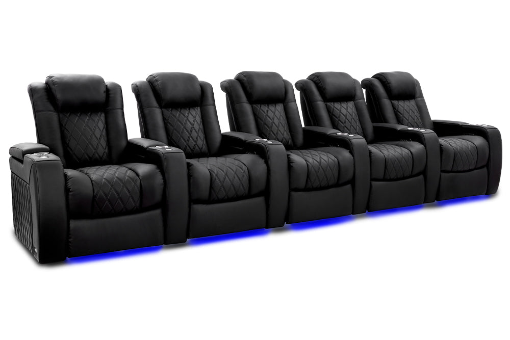 Valencia Tuscany Ultimate 20K Italian Semi-Aniline Leather Theater Seating – 2025 Ultimate Luxury Edition