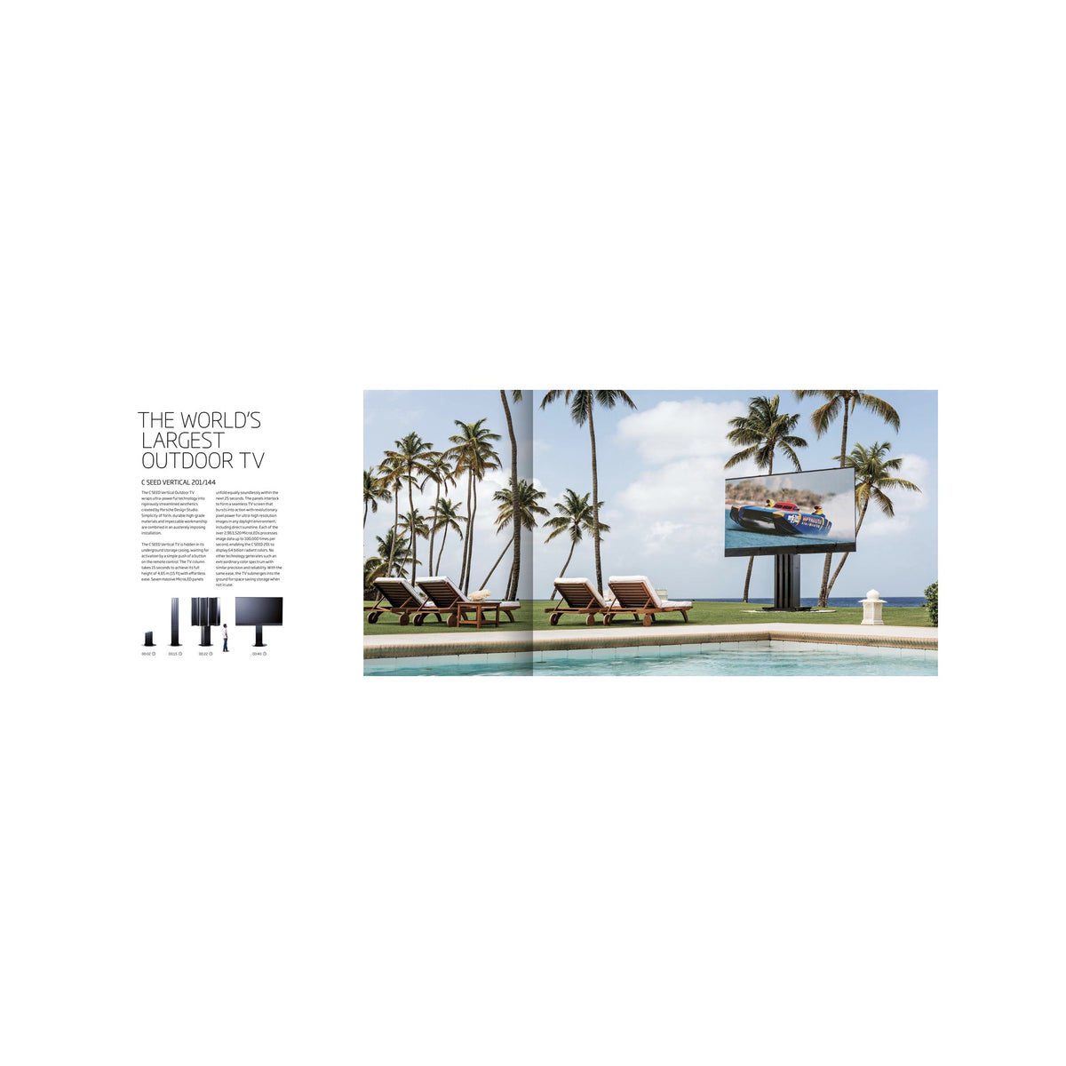 Vertical Outdoor TV