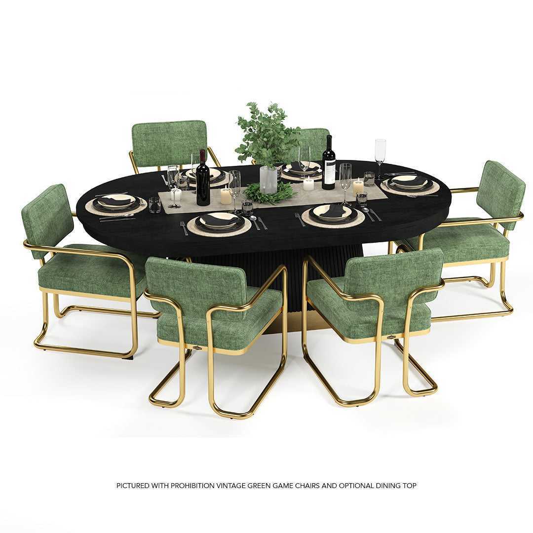 RAM Game Room Prohibition Texas Hold'em Poker Table (PRO84TXTBL)
