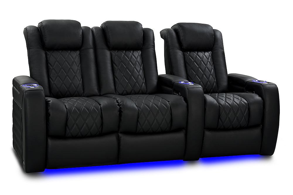 Valencia Tuscany Slim Ultimate Italian Semi-Aniline Leather Theater Seating – 2025 Luxury Edition