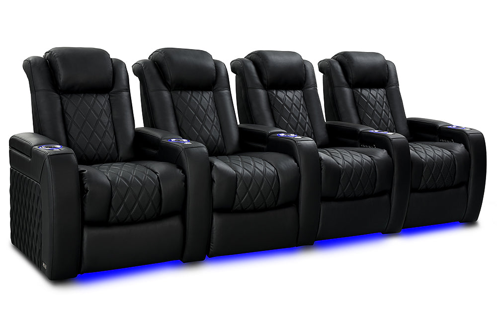 Valencia Tuscany Slim Ultimate Italian Semi-Aniline Leather Theater Seating – 2025 Luxury Edition