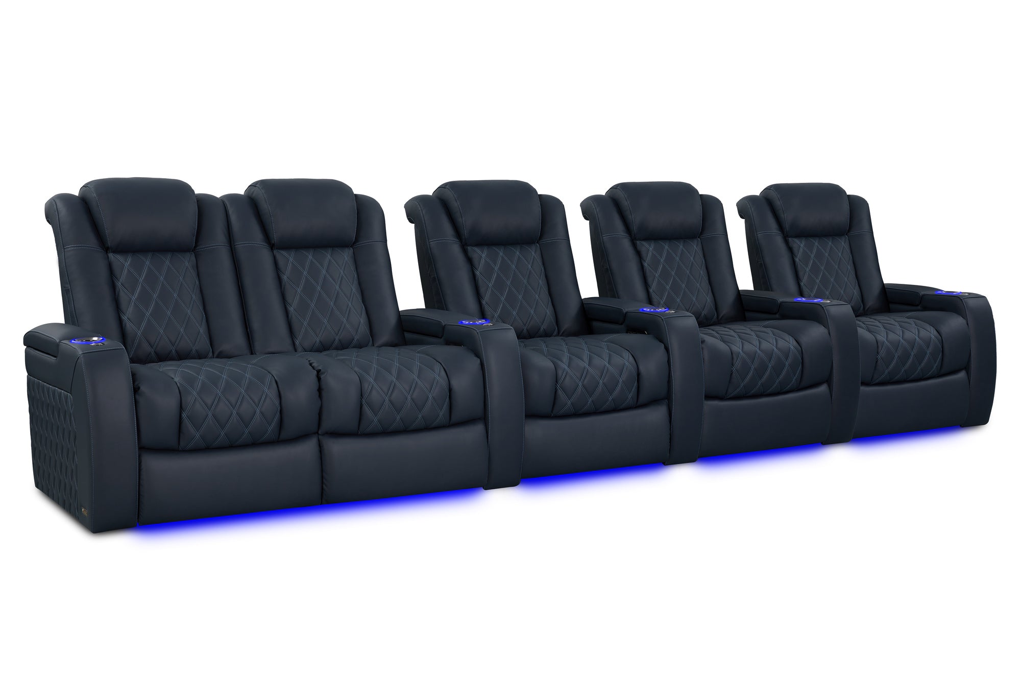 Valencia Tuscany XL Luxury Italian Semi-Aniline Leather Theater Seating – 2025 Edition