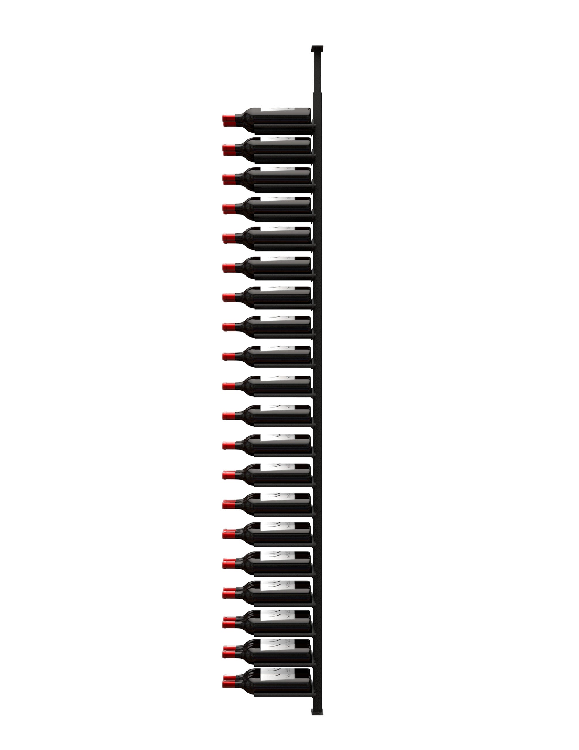 Ultra Wine Racks & Cellars ST Minimalist Series 1-Sided Wine Rack Display (40 Bottles)