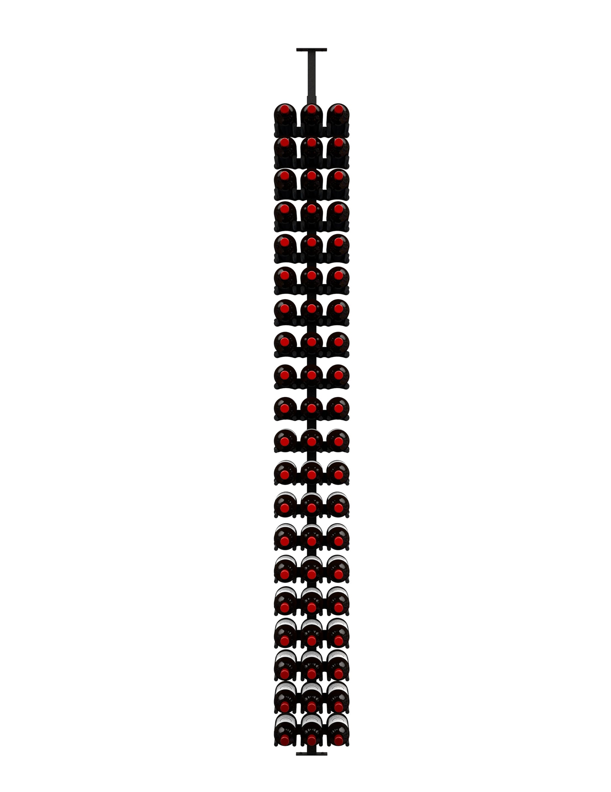 Ultra Wine Racks & Cellars ST Minimalist Series 1-Sided Wine Rack Display (60 Bottles)