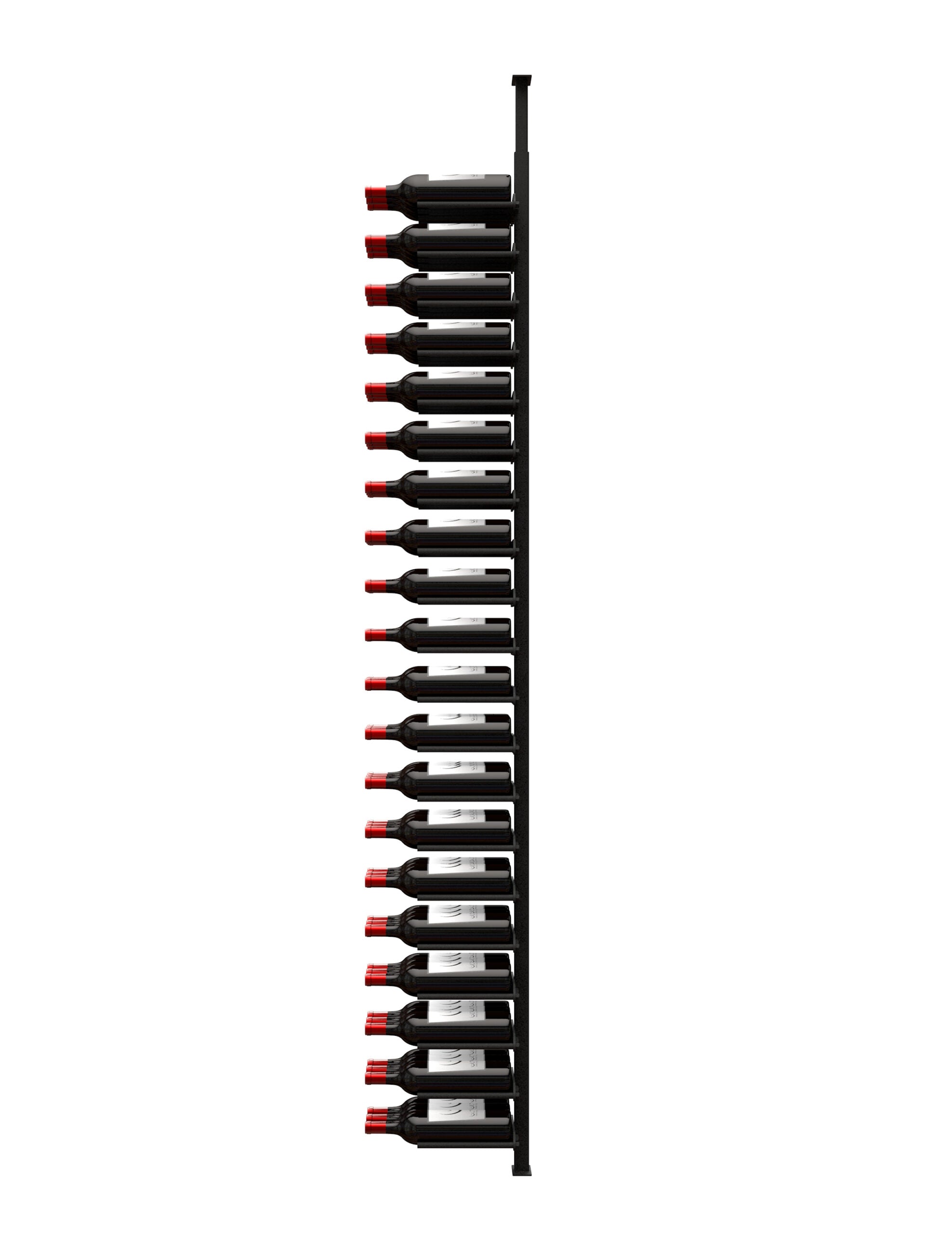 Ultra Wine Racks & Cellars ST Minimalist Series 1-Sided Wine Rack Display (60 Bottles)