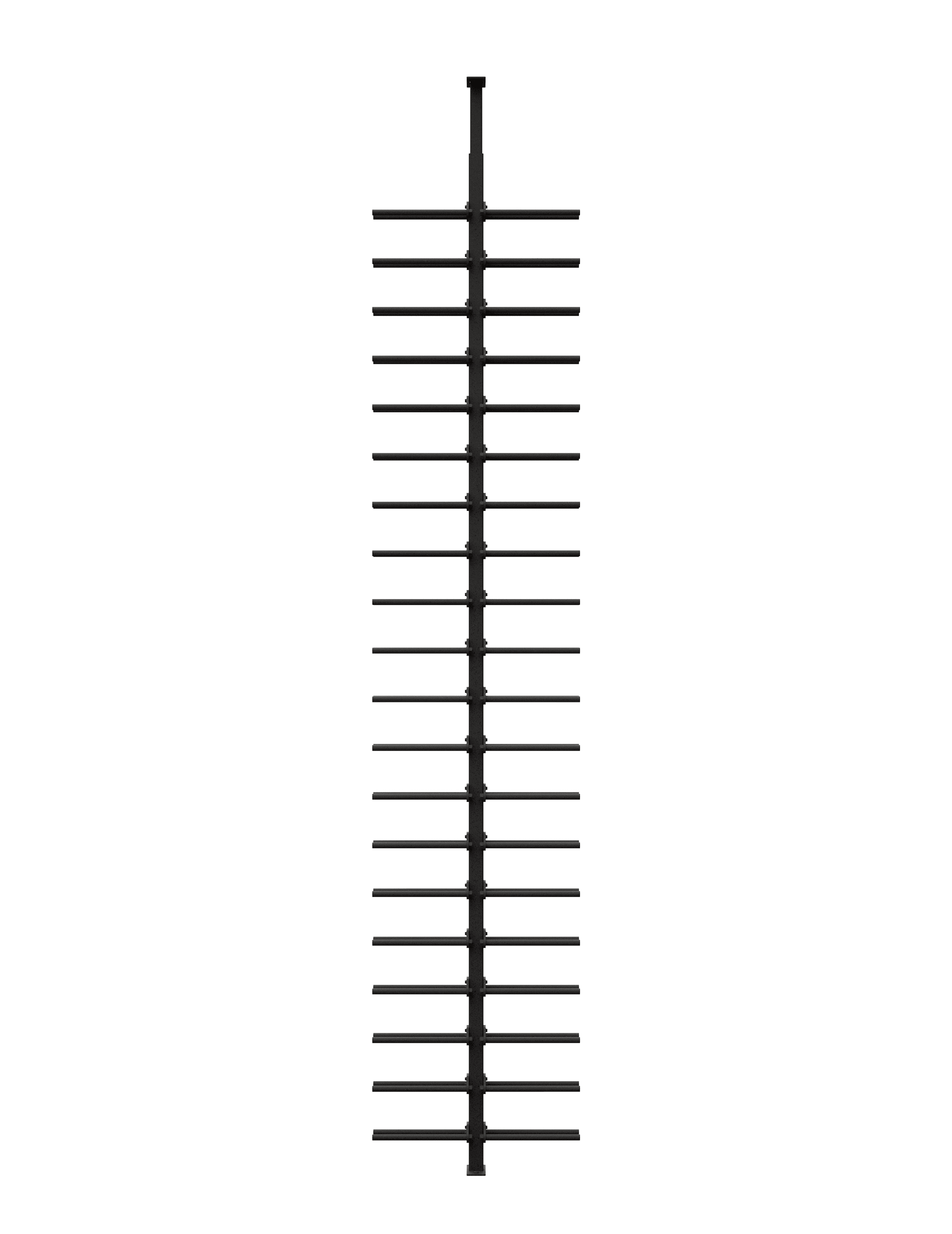 Ultra Wine Racks & Cellars ST Minimalist Series 2-Sided Wine Rack Display (40 Bottles)
