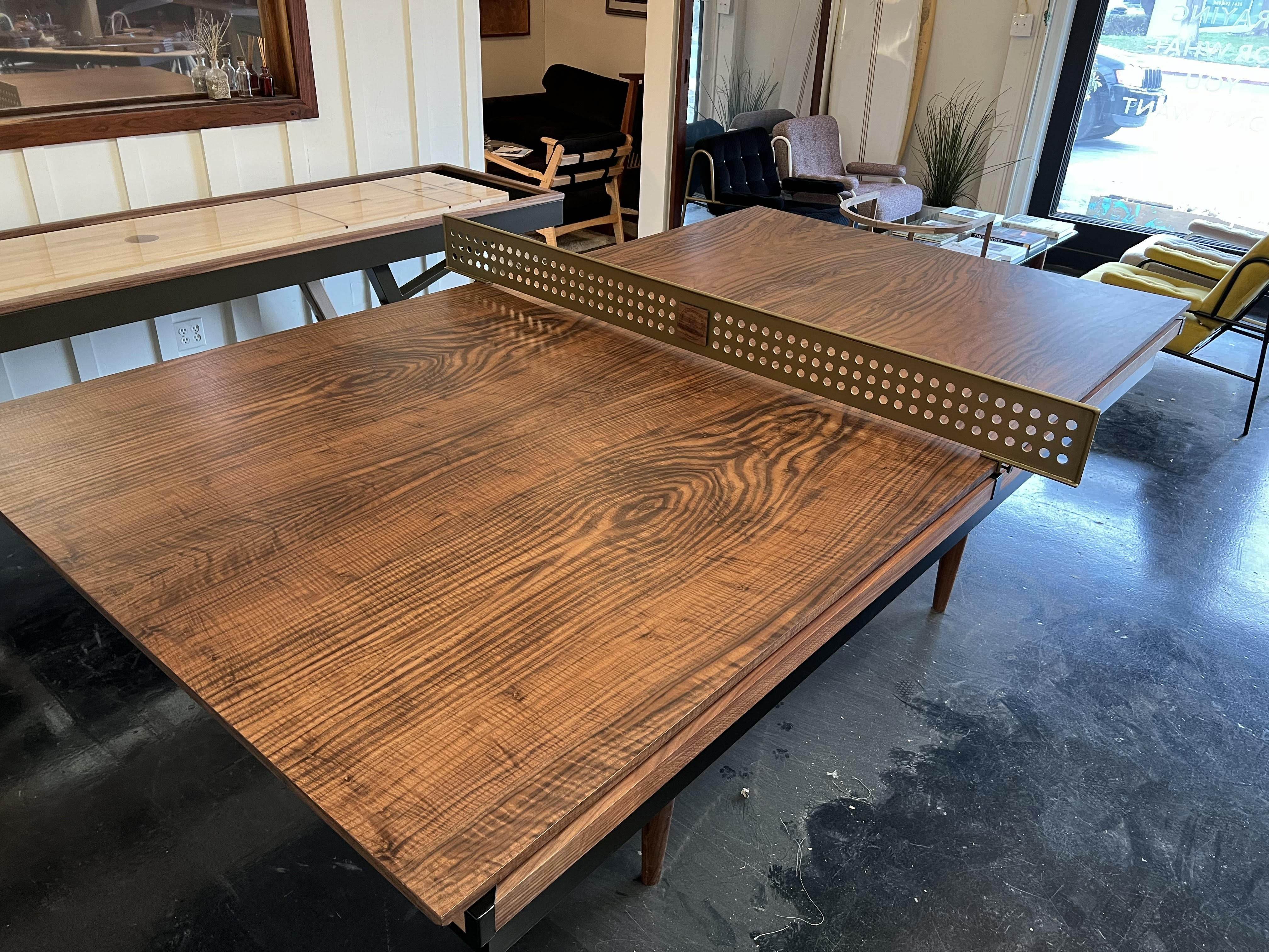 Sean Woolsey Studio All Pool Tables Indoor Veneeer Ply Pong Conversion Kit