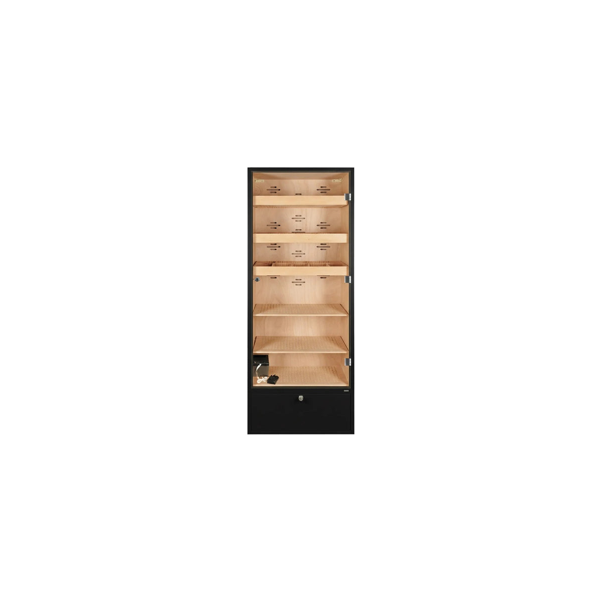 Adorini Primo Black Humidor Cabinet