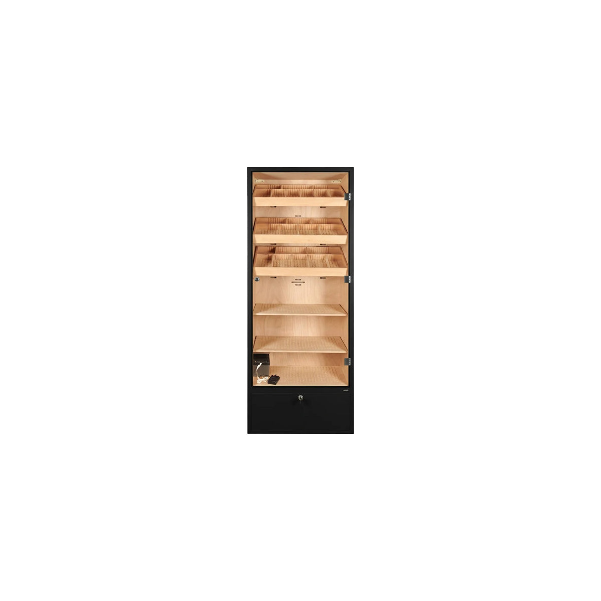 Adorini Primo Black Humidor Cabinet
