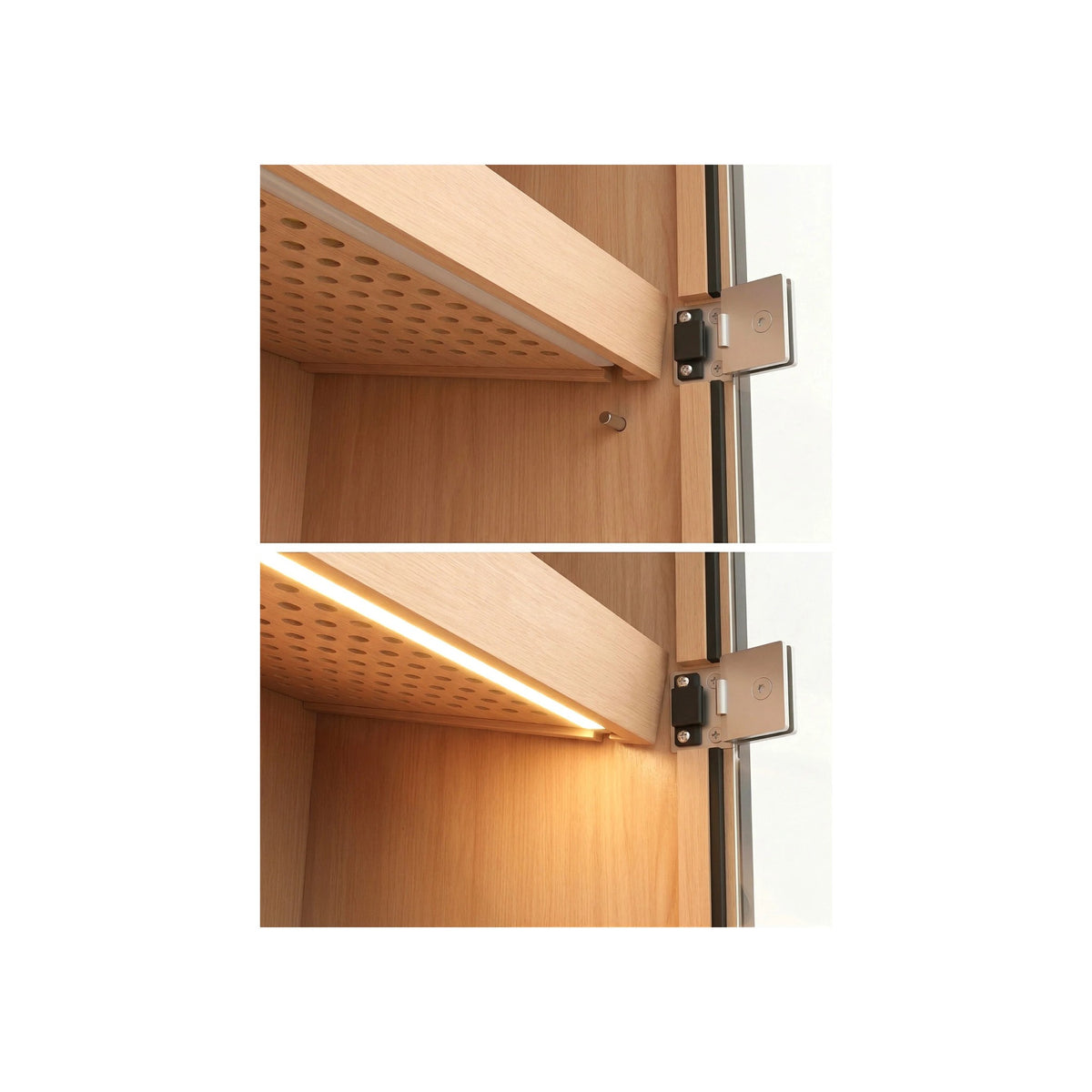 Adorini Primo Black Humidor Cabinet