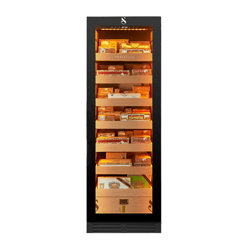 SWISSCAVE Humidor CLB-460 – 172cm, Capacity up to 2,800 Cigars