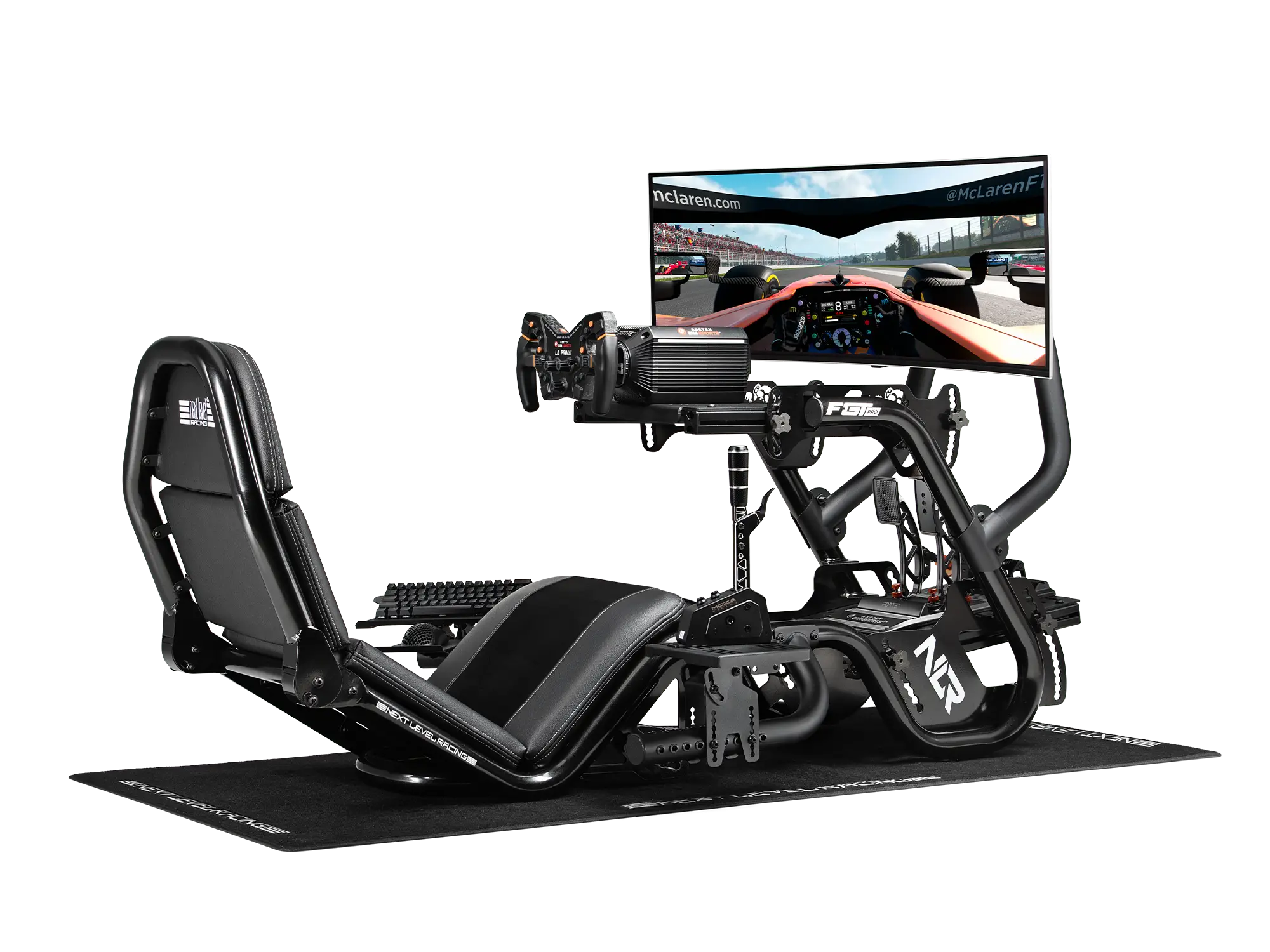 Next Level Racing® F-GT Pro Formula & GT Racing Simulator Cockpit