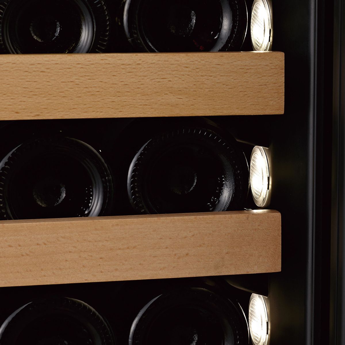 SWISSCAVE WLB-460F-MIX Single Zone Wine Cooler – 172cm, 163 Bottle Capacity