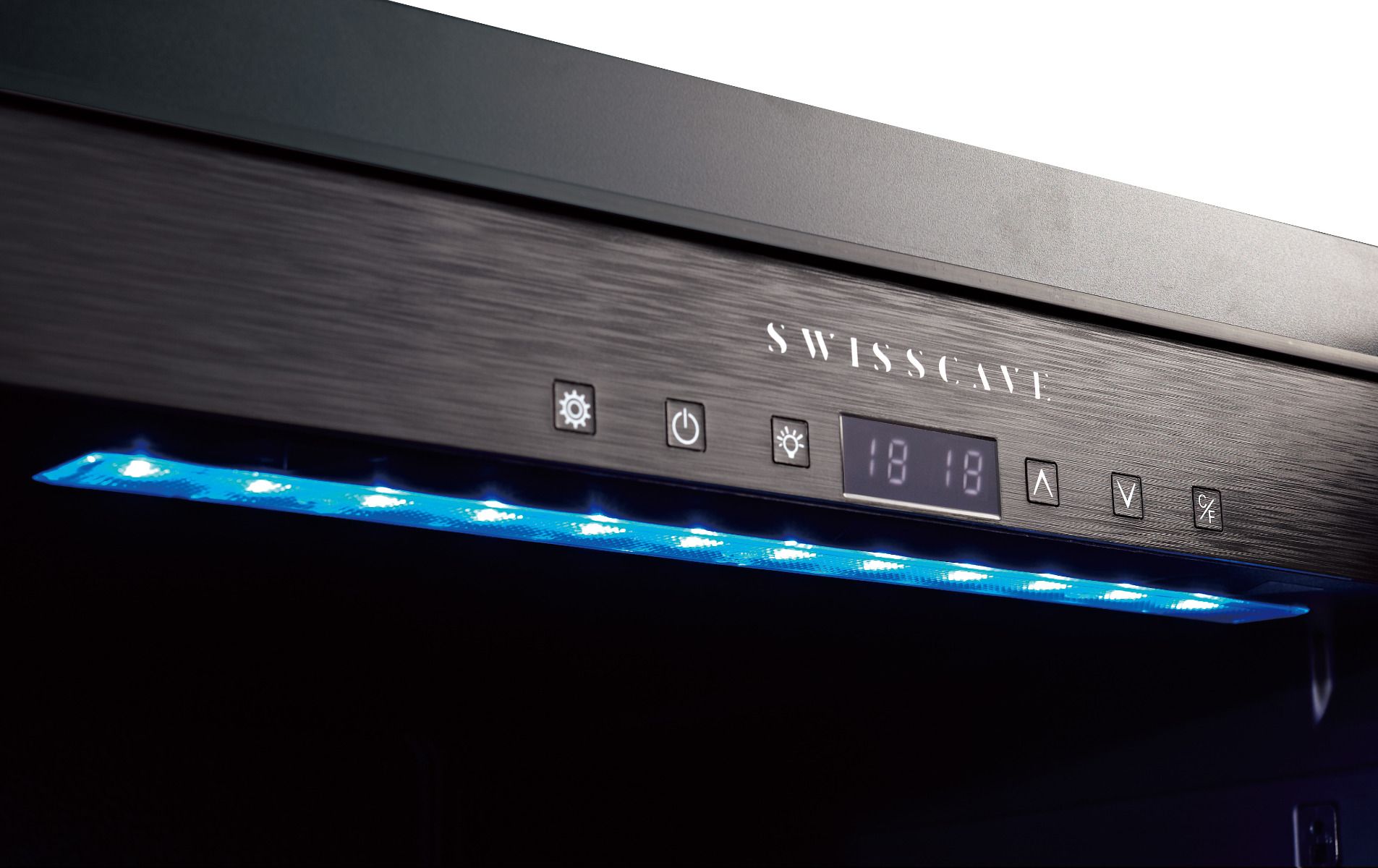 SWISSCAVE WLB-460DFL-MIX Dual Zone Wine Cooler – 172cm, 152 Bottle Capacity