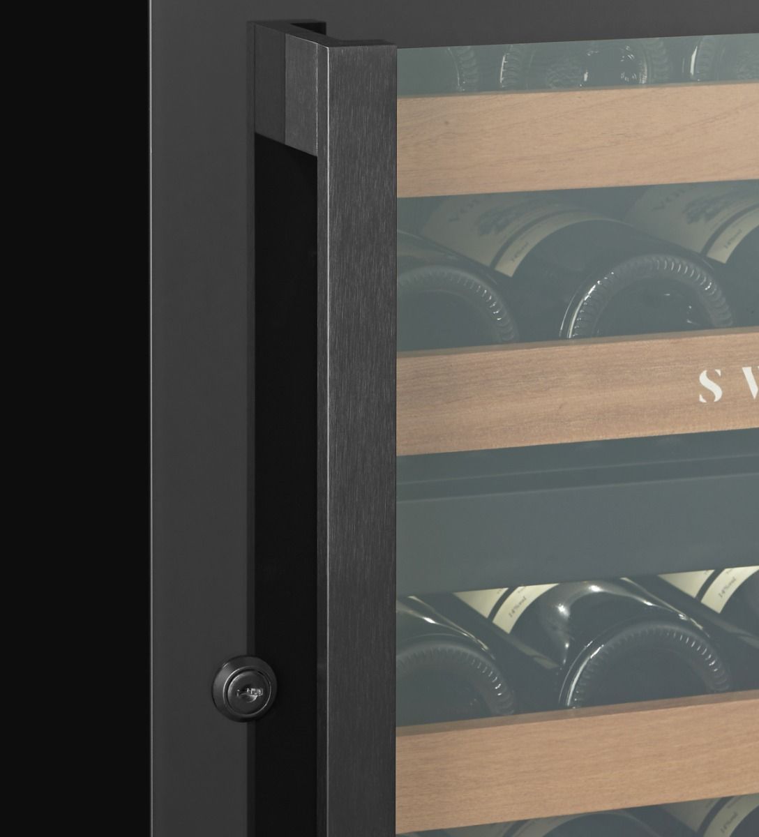 SWISSCAVE WIB-60DF Dual Zone Wine Cooler – 60cm Built-In, 26 Bottle Capacity